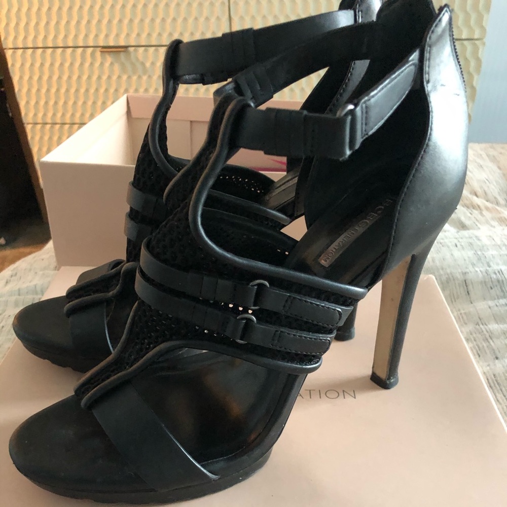 BCBG black heels